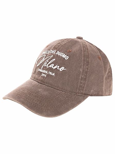 Zwillingsherz Baseball Cap ""Milano"" modernen Vintage-Look, Stickerei günstig online kaufen