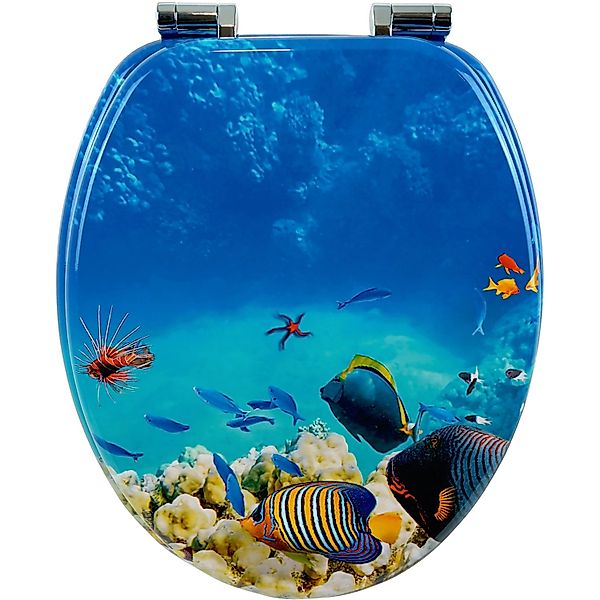 Sanfino WC-Sitz "Coral Reef“ Premium Toilettendeckel günstig online kaufen