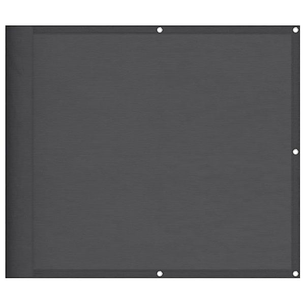 vidaXL Balkon-Sichtschutz Anthrazit 90x800 cm 100 % Polyester-Oxford 400005 günstig online kaufen