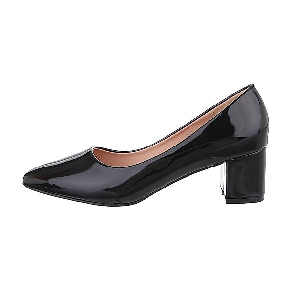 Ital-Design Damen Abendschuhe Elegant Pumps Blockabsatz günstig online kaufen