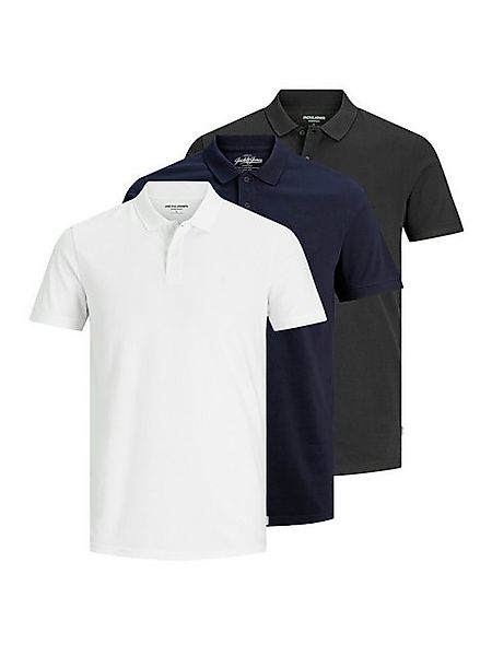 Jack & Jones Poloshirt JJEBASIC POLO SS 3PK MP NOOS günstig online kaufen