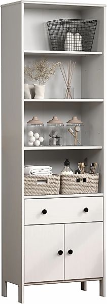welltime Hochschrank "Kall" 1 Stk. tlg. Badezimmerschrank aus Kiefer-Massiv günstig online kaufen