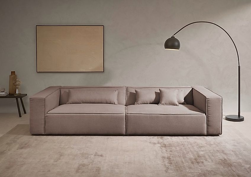 LeGer Home by Lena Gercke 3-Sitzer »PIARA, XXL Sofa mit Kedernaht, Big-Sofa günstig online kaufen