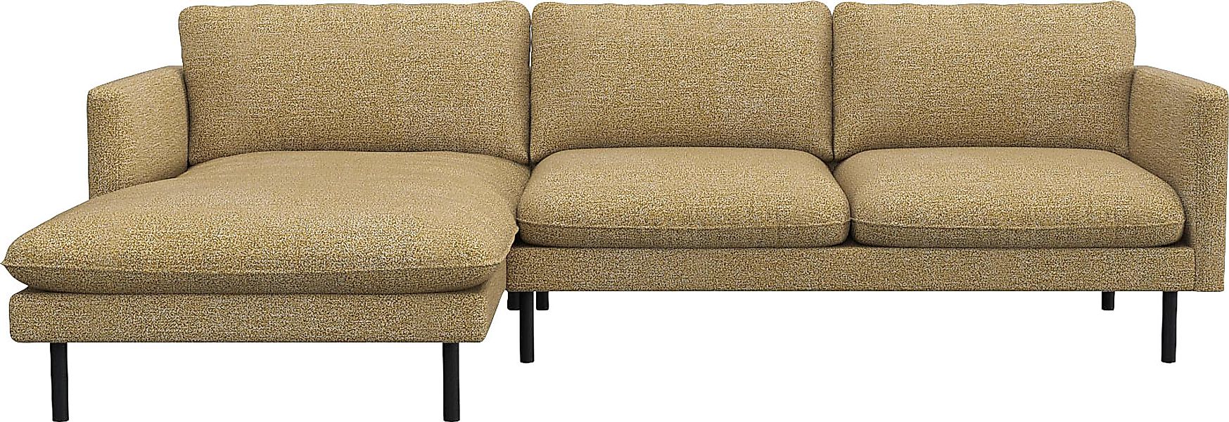 FLEXLUX Ecksofa »Bolzano, elegant und bequem, L-Form«, Sitzaufbau mit Kalts günstig online kaufen