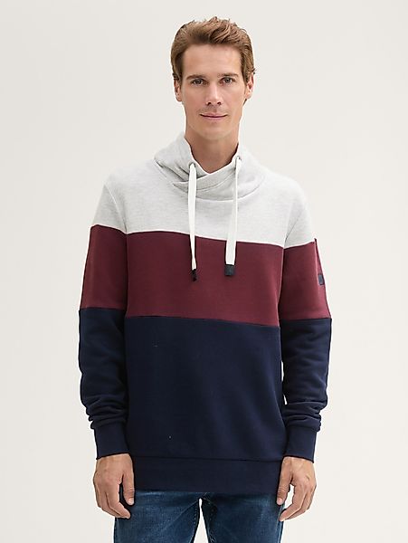 TOM TAILOR Sweatshirt Sweatshirt mit Colour günstig online kaufen