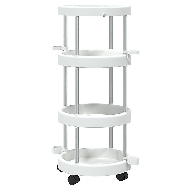 vidaXL Aufbewahrungsbox Reinigungswagen mit Aufbewahrungskorb Aluminium günstig online kaufen