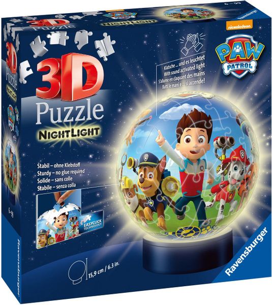 Ravensburger Puzzleball Nachtlicht PAW Patrol, 72 günstig online kaufen