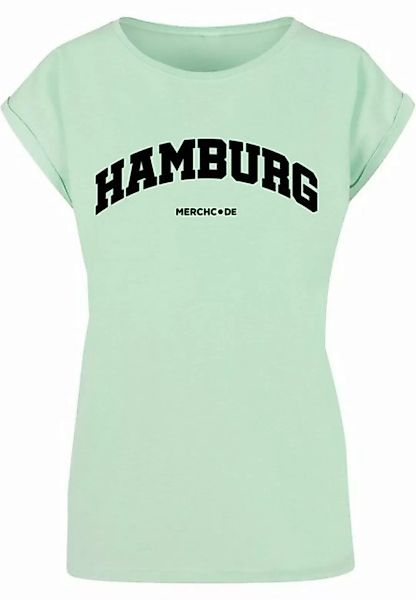 Merchcode T-Shirt Merchcode Damen Ladies Hamburg Wording - T-Shirt (1-tlg) günstig online kaufen