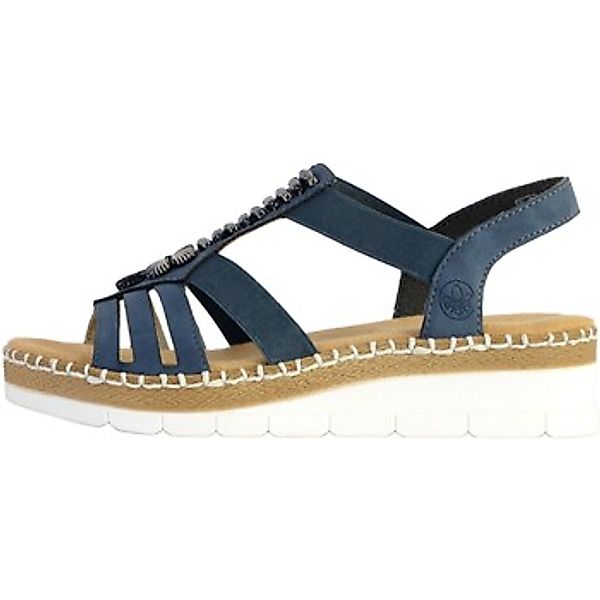Rieker Riemchensandale, Sommerschuh, Sandalette, Keilabsatz, mit modischen günstig online kaufen
