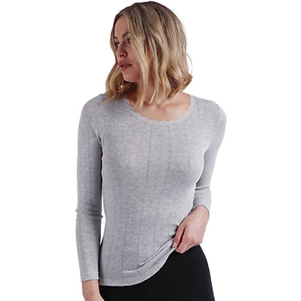 Admas  T-Shirt T-shirt côtelé manches longues femme günstig online kaufen