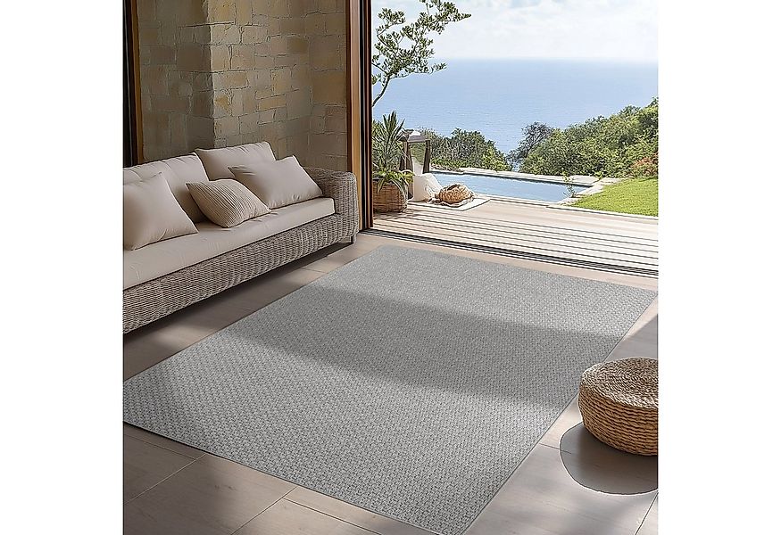 Carpettex Outdoorteppich Boho Design, Läufer, Höhe: 5 mm, Outdoor Teppich W günstig online kaufen