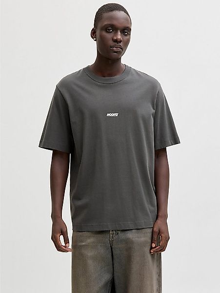 Jack & Jones T-Shirt JCOCLUB BACK TEXT PRNT TEE SS CREW SN mit Print günstig online kaufen