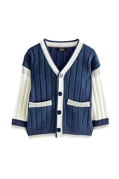 Next Strickjacke Strickjacke im Varsity-Stil (1-tlg) günstig online kaufen