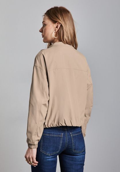 STREET ONE Kurzjacke ohne Kapuze aus softem Materialmix günstig online kaufen