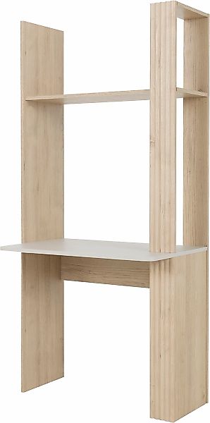 Gami Bücherregal "Straw" 1 Stk. tlg. Wandregal-Modul mit Schreibtischplatte günstig online kaufen