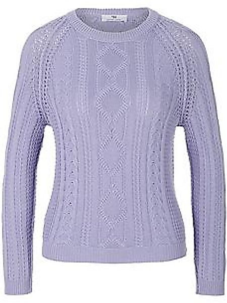 Pullover aus 100% SUPIMA®-Baumwolle Peter Hahn lila günstig online kaufen