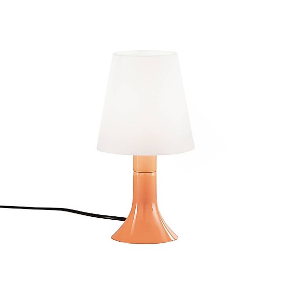 Tischlampe BINGO Lumetto, orange/weiß, 24,5 cm, Kunststoff günstig online kaufen