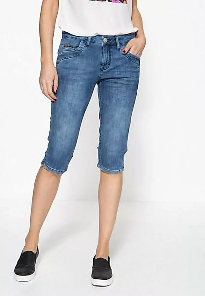 ATT Jeans Caprijeans Belinda mit Schlitz und Details an der Münztasche günstig online kaufen