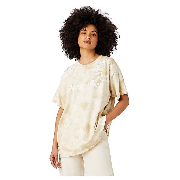 Wrangler Oversized Kurzärmeliges T-shirt L Papyrus günstig online kaufen