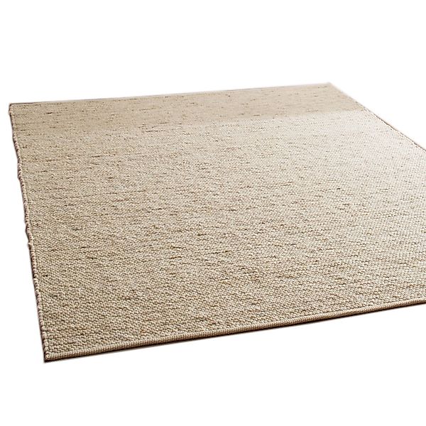 Steffensmeier Wollteppich Gabun mit Fusselstopp, Rechteckig, günstig online kaufen