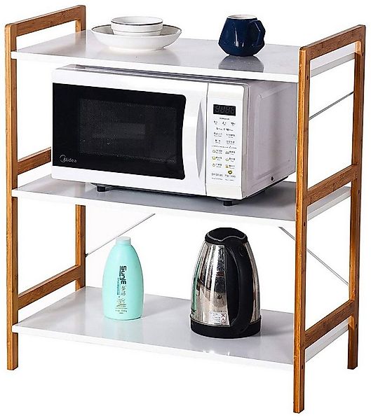 little dove Küchenregal Kleines Regal 3 Ablagen für Küche Wohnzimmer Bad Bü günstig online kaufen