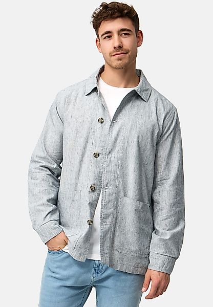 Indicode Sommerjacke INElton mit klassischem Hemdkragen günstig online kaufen