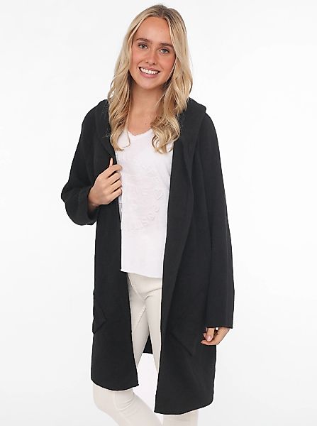 Zwillingsherz Strickjacke "Annabell" One Size, Kapuze, Taschen, ohne Versch günstig online kaufen