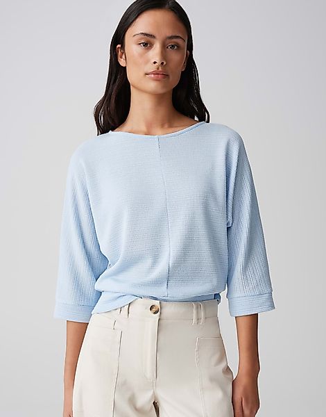 OPUS 3/4-Arm-Shirt SOLLIKA STRUCTURE Loose mit günstig online kaufen