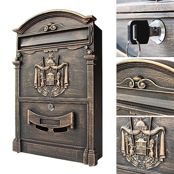 Feel2Home Wandbriefkasten Letterbox Briefkastenanlage Wandbriefkasten 3D günstig online kaufen