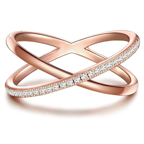 Glanzstücke München Silberring roségold, in Sterling günstig online kaufen