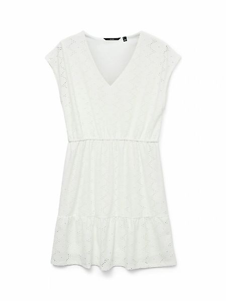 Vero Moda Minikleid "VMKIM CS V-NECK SHORT DRESS JRS GA" günstig online kaufen
