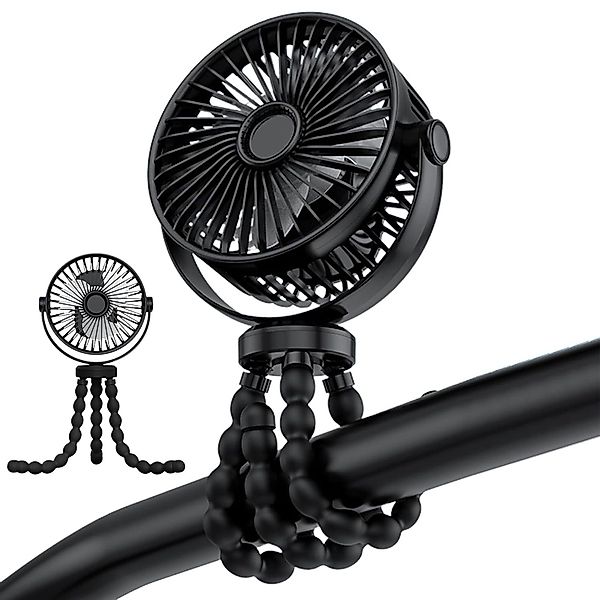 BlingBin Mini USB-Ventilator Kinderwagen-Ventilator, Leise USB-Ventilator günstig online kaufen