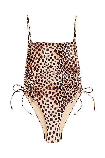 Next Badeanzug Bauchformender Badeanzug mit Raffung (1-St) günstig online kaufen