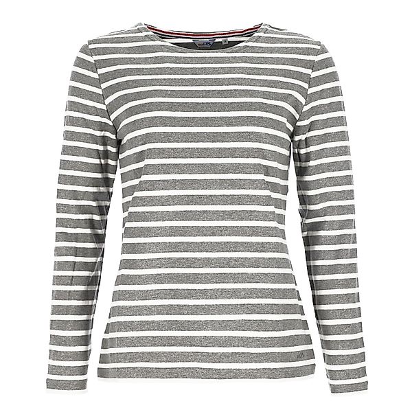modAS Langarmshirt Damen Langarm-Shirt mit Streifen günstig online kaufen