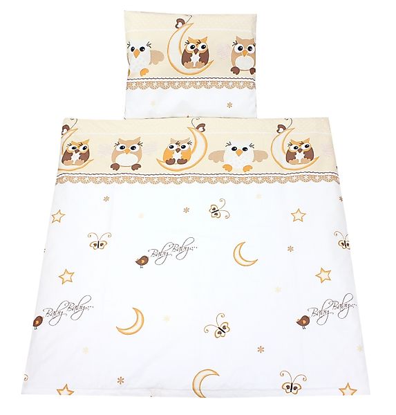 TupTam Babybettwäsche Baby Wiegenset 4-teilig Bettwäsche-Set: günstig online kaufen