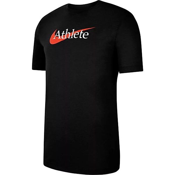 Nike Dri Fit Swoosh Kurzarm T-shirt 2XL Black / Team Orange günstig online kaufen
