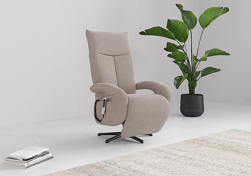 sit&more TV-Sessel "Emely, inkl. Kopfteilverstellung & 360 Drehfunktion" wa günstig online kaufen