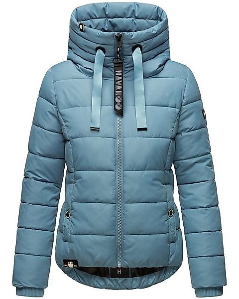 Navahoo Steppjacke Amayaa stylische Damen Winterjacke mit coolen Applikatio günstig online kaufen