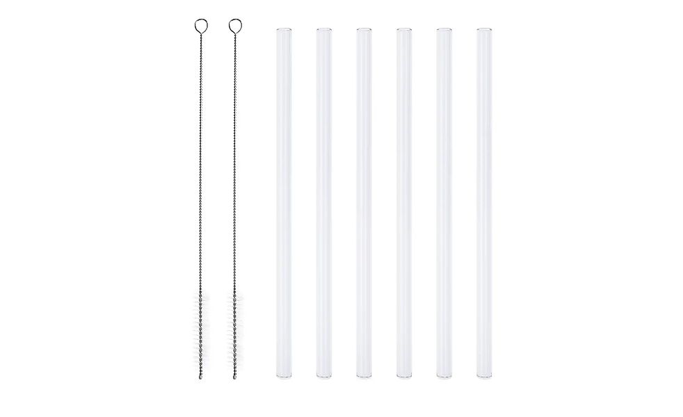 Peill+Putzler Glas-Trinkhalm-Set   ¦ transparent/klar ¦ Glas Ø: 0.8 Küchenz günstig online kaufen