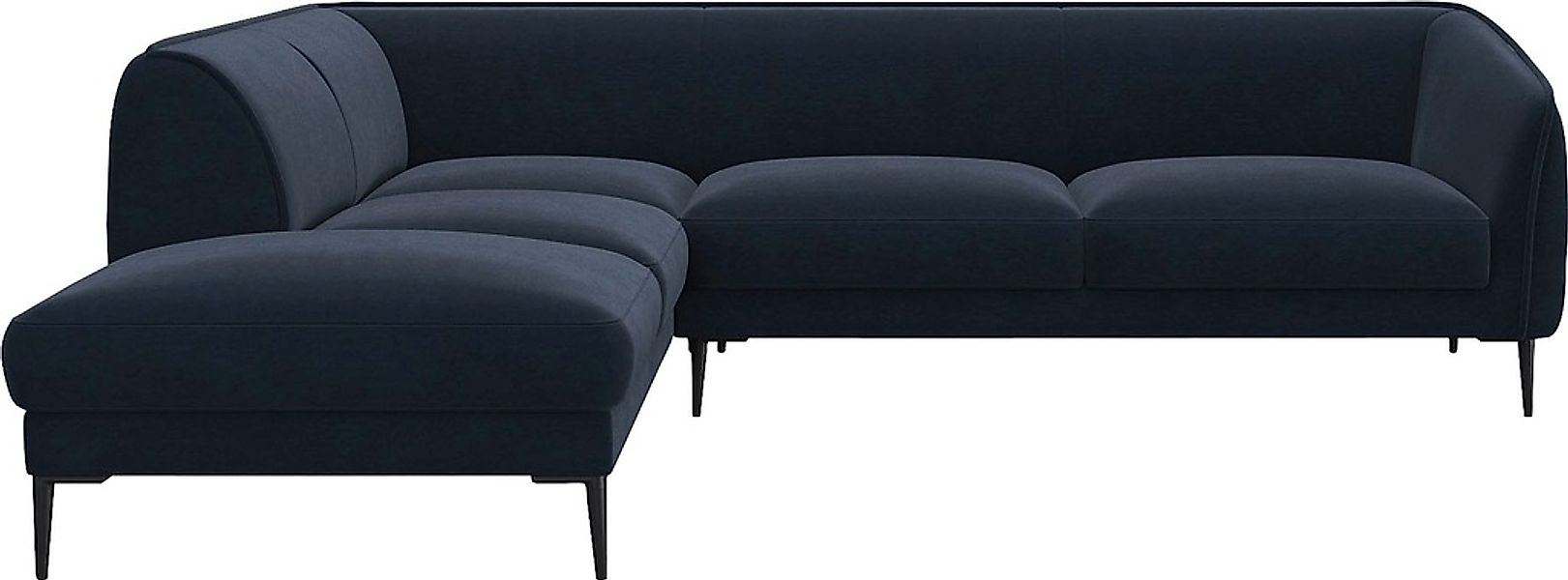 FLEXLUX Ecksofa "Belle Designsofa, L-Form, B/T 268/209 cm" Skandinavisches günstig online kaufen