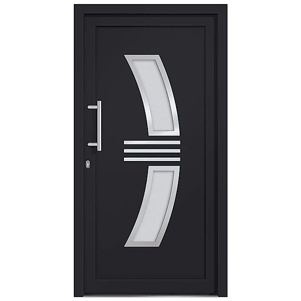 vidaXL Haustür Anthrazit 108x208 cm 3057574 günstig online kaufen