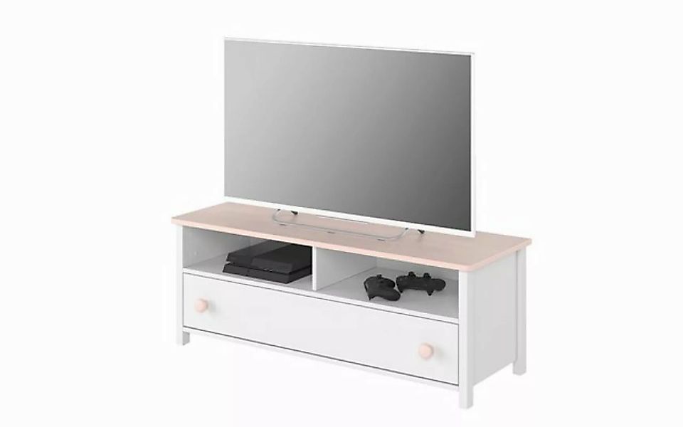 Compleo TV-Schrank für Mädchen LARA mit Schubladeim in modernem Design, Wei günstig online kaufen