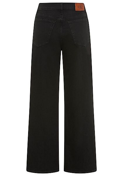Calvin Klein Jeans Weite Jeans mit hohem Bund und weitem Bein, stone washed günstig online kaufen