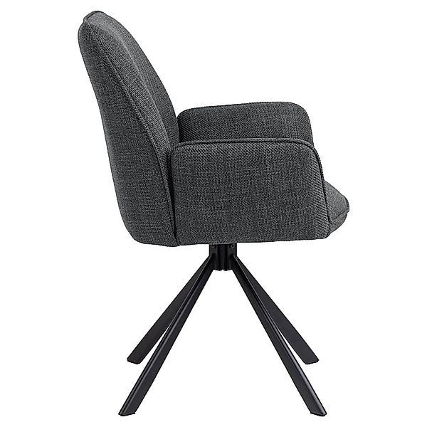 ACTONA GROUP Esszimmerstuhl "Glenda, gepolsterter komfortabel Stuhl mit Arm günstig online kaufen