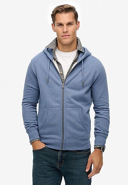 Superdry Kapuzensweatjacke ESSENTIAL LOGO ZIP HOODIE HB Baumwollmischung, s günstig online kaufen