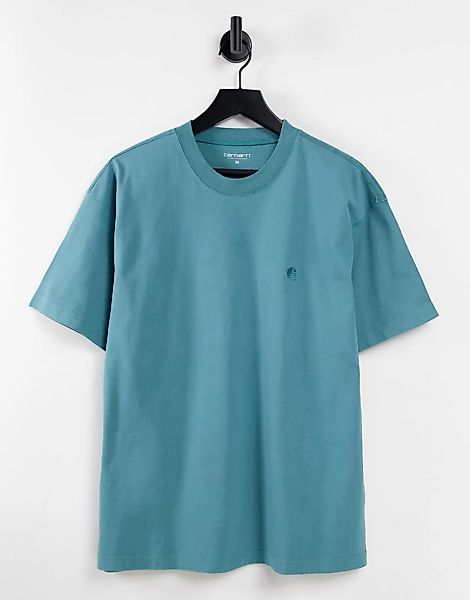 Carhartt WIP – Sedona – T-Shirt in verwaschenem Blau günstig online kaufen
