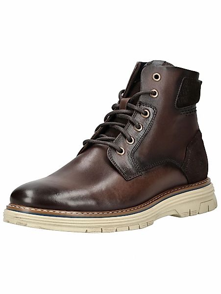 Bullboxer Schnürstiefelette "Bullboxer Stiefelette Leder/Textil" günstig online kaufen
