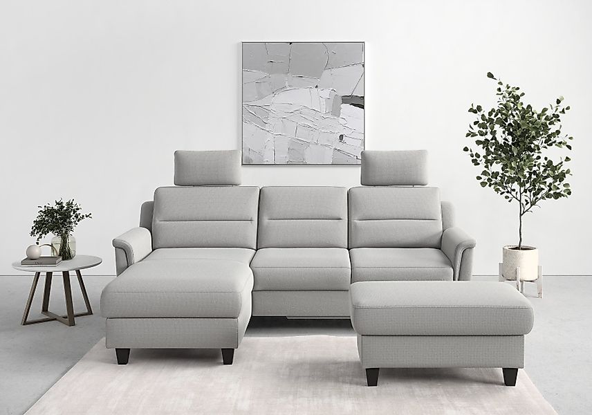 sit&more Ecksofa Farö L-Form, inklusive Federkern, günstig online kaufen