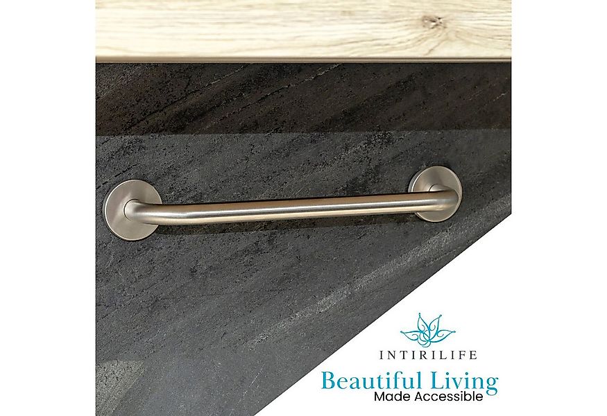 Intirilife Handtuchhalter, Gebürsteter Edelstahl Handtuchhalter günstig online kaufen