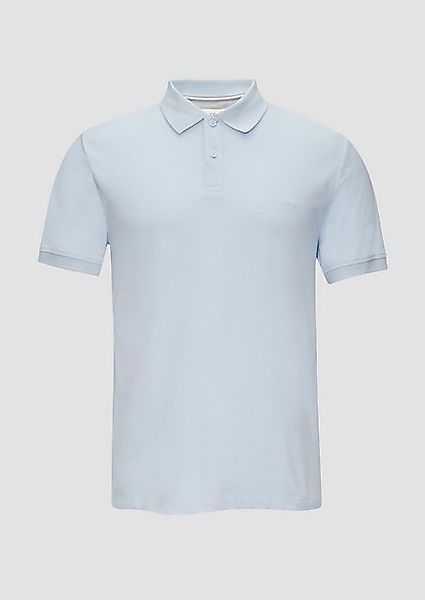 s.Oliver Kurzarmshirt Poloshirt aus Baumwollpiqué Stickerei günstig online kaufen